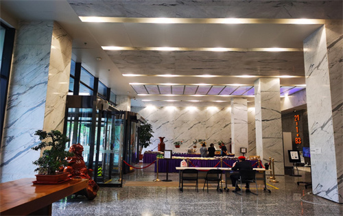 太阳宫大厦园区大堂